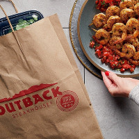 Outback Steakhouse food