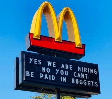 Mcdonald's outside