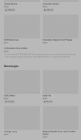 Burger King menu
