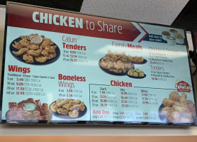 Wendy's menu