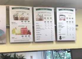 Krispy Kreme menu