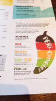 Nando's Peri-peri menu