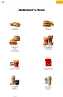 McDonald's menu