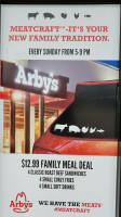 Arby's menu