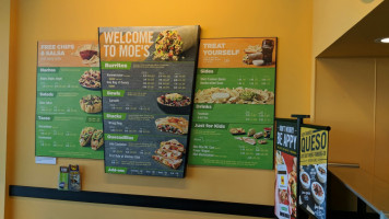 Moe's Southwest Grill menu