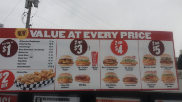 Checkers menu