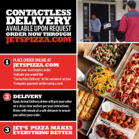 Jet's Pizza menu