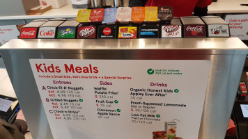 Chick-fil-a menu