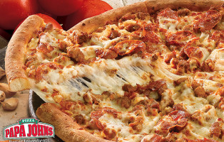 Papa Johns Pizza food