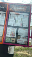 McDonald's menu