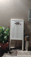 Starbucks menu