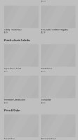 Wendy's menu