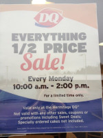 Dq Grill Chill menu
