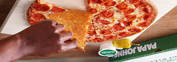 Papa John's Pizza food