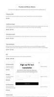 The Rustic Oven Co. Bakery Cafe menu