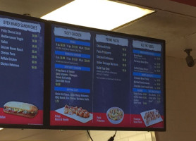 Domino's Pizza menu