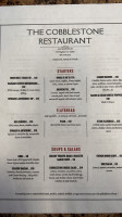 The Cobblestone menu
