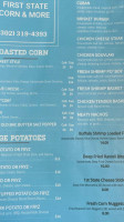 First State Corn And More menu