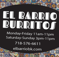 El Barrio Burritos logo