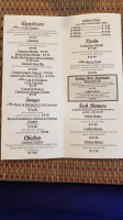 The Fishing Hole Milton menu