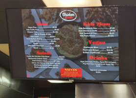 Chicken Scratch menu