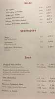 Backyard Barn Winery Microbrewery menu