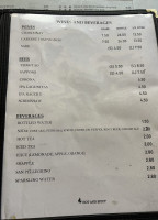 Chinatown menu