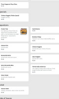 Avenue Steaks Pizza menu