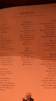 1928 Beacon Hill menu