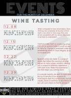 Devine Wine menu