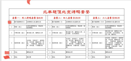 Zest Food Inc Zhào Fēng Kǎo Shuàn Ba menu