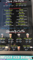 Java Espress menu