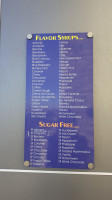Java Espress menu