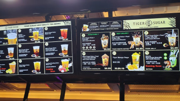 Tiger Sugar At Resorts World menu