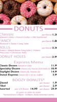 Xavier Artisan Bistro menu
