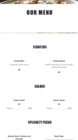Demo Pizza Co menu