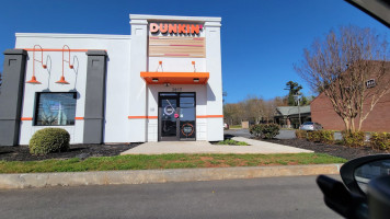 Dunkin' outside