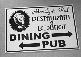 Marilyn's Pub Lounge logo