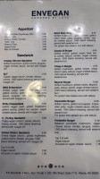 Envegan menu