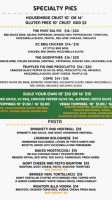 Phat Sal's menu