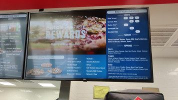 Domino's Pizza menu