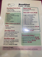 Taqueria Y Tienda Mexicana Los Primos menu
