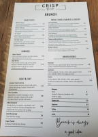 Crisp Rochester menu