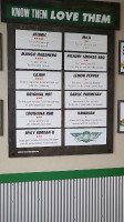 Wingstop menu