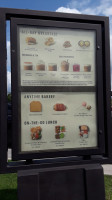 Starbucks menu