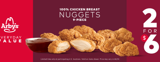 Arby's menu