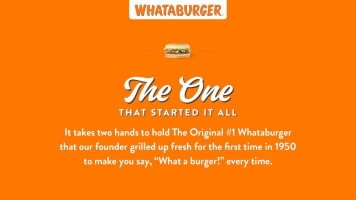 Whataburger menu