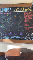Starbucks menu