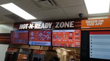 Little Caesars Pizza inside