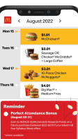 McDonald's menu